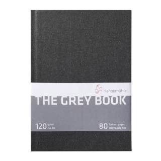 Блокнот Hahnemuhle Grey Book A5, 40 листов, 120 г/м2, для рисунков и набросков
