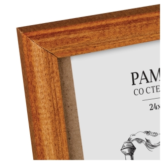 Рамка деревянная 24*30см, OfficeSpace, №1, мокко, 17мм