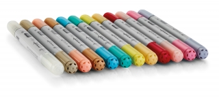 Набор маркеров Copic Ciao Manga illustration 12 штук в пластиковой упаковке