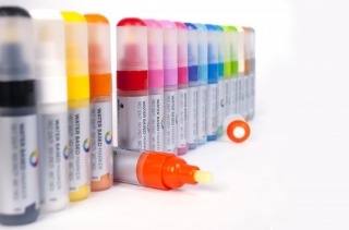 Маркер акриловый заправляемый MTN Water Based Markers Chisel, скошенный пишущий узел, высокопигментированный, 8 мм