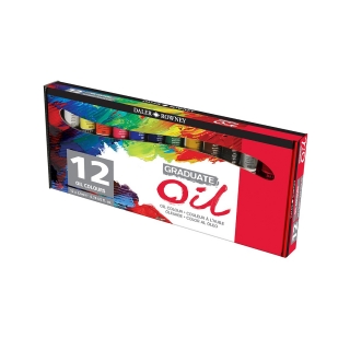 Набор масляных красок Daler Rowney Graduate, 12x22 мл