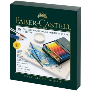 Акварельные карандаши художественные Faber-Castell "Albrecht Dürer", 36цв, студийная коробка