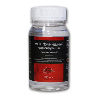Финишный фиксирующий лак Таир, глянцевый, 100 мл