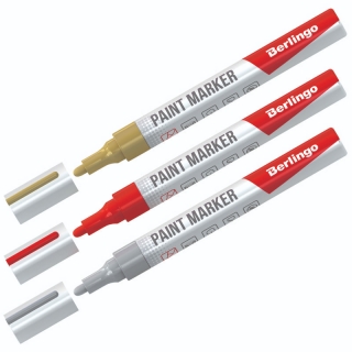 Маркер-краска Berlingo, 2-4мм, нитро-основа