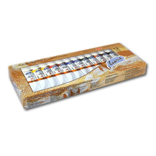 Масляные краски «Ладога» НЕВСКАЯ ПАЛИТРА, набор 12 цветов по 18 мл