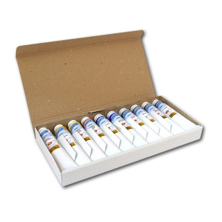 Масляные краски «Ладога» НЕВСКАЯ ПАЛИТРА, набор 10 цветов по 46 мл