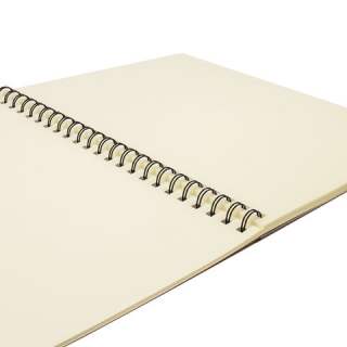 Альбом-скетчбук А4 (210х297 мм) для графики Brauberg Art "Classic", кремовая бумага 150 г/м2, 30 листов