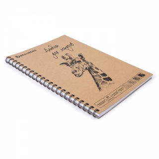 Альбом-скетчбук Brauberg Art "Classic" А4 (210х297 мм), белая бумага, 30 л., 150 г/м2, гребень