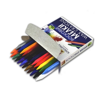 Набор восковых карандашей "Классика" ЛУЧ, 24 цвета