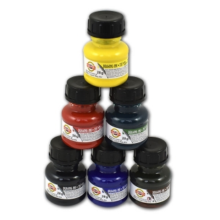 Тушь художественная KOH-I-NOOR набор 6 цветов