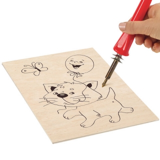 Заготовки деревянные для выжигания, выпиливания Остров Сокровищ, росписи, А4, набор 2 штуки