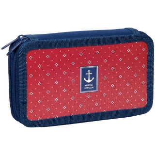 Пенал 2 отделения, 190*110 ArtSpace "Паттерн", ламинация