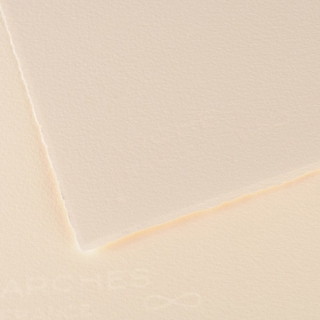 Бумага для офорта и художественной печати Velin dArches 250г/кв.м 56*76см Кремовая 100л/упак