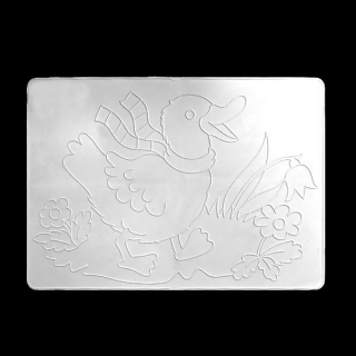 Доска для лепки №2 ЛУЧ, рельефный трафарет, формат А4