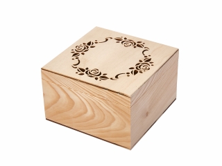 Заготовка Timberlicious для декорирования шкатулка вид 1 15х15см