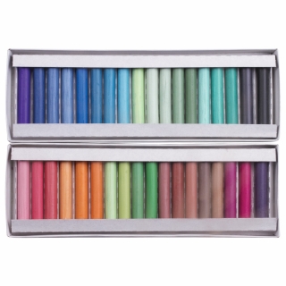 Пастель сухая художественная "Debut" Brauberg Art, 36 цветов, круглое сечение