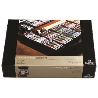 Художественный набор масляных красок Rembrandt Максимальный «Excellent» Royal Talens, 89 предметов