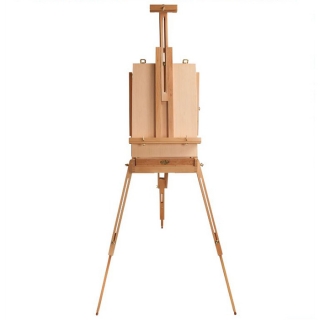 Этюдник Brauberg Art Classic, бук, 50х34х11 см, высота холста 87 см, ножки деревянные 90 см, ремень