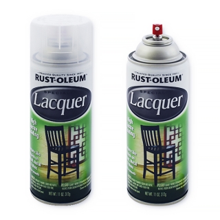 Лак финишный высокоглянцевый Rust-Oleum для дерева, металла, гипса, керамики, аэрозоль 312 г