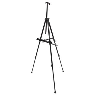 Мольберт-тренога алюминиевый Brauberg Art"Classic", переносной, с чехлом, 100х165х70 см