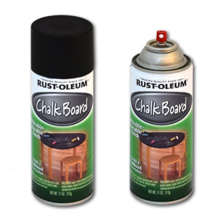 Аэрозольная грифельная краска Specialty Chalk Board RUST-OLEUM с эффектом школьной доски, 312 г