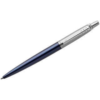 Ручка шариковая Parker "Jotter Royal Blue CT" синяя, 1,0мм, кнопочный механизм, подарочная упаковка