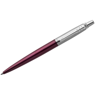 Ручка шариковая Parker "Jotter Portobello Purple CT" синяя, 1,0мм, кнопочн., подар. уп.