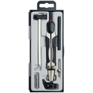 Готовальня Rotring "Compact", 6 предметов, циркуль 170 мм, пластиковый футляр