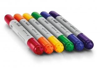 Набор маркеров Copic Ciao Primary 6 штук в пластиковой упаковке