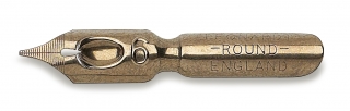Перо Manuscript Round Hand №6 0.55 мм бронзовое