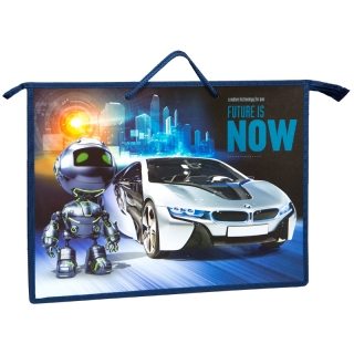 Папка для чертежей и рисунков А3 ArtSpace "Concept", пластик, на молнии