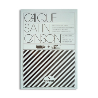 Универсальная калька для рисования и черчения Canson, 90 г/м2, А4, 50 листов, подходит для принтера