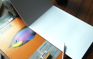 Альбом для скетчей Potentate Bristol Pad 180 г/м2, формат А4, 50 листов