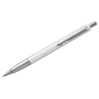Ручка шариковая Parker "Vector Limited Edition White CT" синяя, 1,0мм, кнопочн., подар. уп