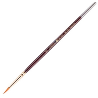 Круглые кисти с синтетическим ворсом Decola для рисования, № 4 - №12