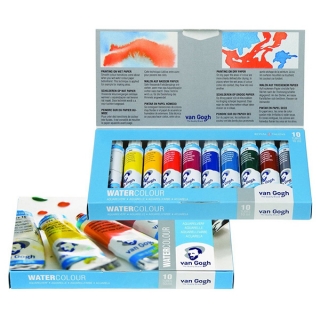 Набор акварельных красок Royal Talens Van Gogh Базовый, 10 цветов в тубах по 10 мл
