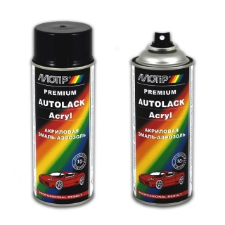 Автоэмаль акриловая HYUNDAI MOTiP, аэрозоль 400 мл, цвет: черный