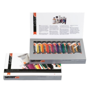 Набор водорастворимых масляных красок Cobra Artist Royal Talens, 10 цветов