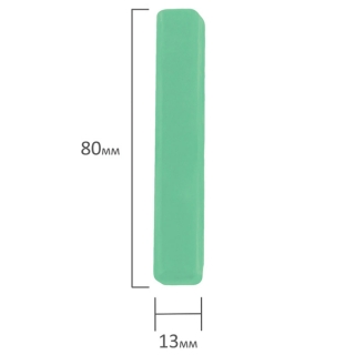 Мел цветной Пифагор, набор 10 шт., квадратный