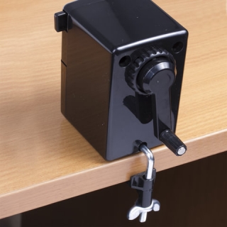 Точилка механическая Brauberg "Black Jack", металлический механизм, цвет черный