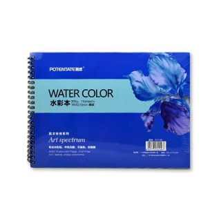 Альбом для акварели Watercolor Pad POTENTATE, 300 г/кв.м, 16 л, формат 27x19,5 см
