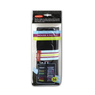 Мягкий пенал-свиток Derwent для 36 пастельных и угольных мелков