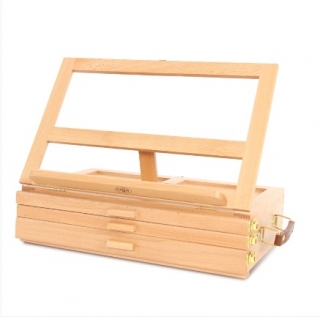 Этюдник-органайзер для пастели "Московская палитра", 3 уровня, бук