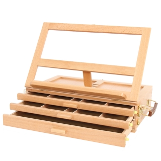 Этюдник-органайзер для пастели "Московская палитра", 3 уровня, бук