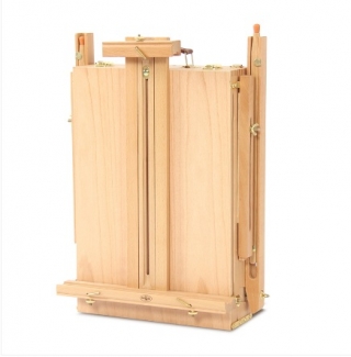 Этюдник с ремнем "Московская палитра", палитра, регулируемая высота, 78*100*145(183)см, бук