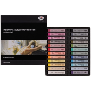 Пастель сухая художественная Гамма "Старый мастер", 24 цвета