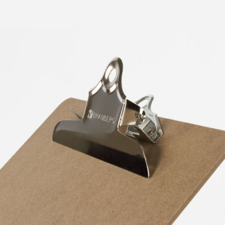 Доска-планшет Brauberg Eco с прижимом "бабочка", А4 (230х326 мм), МДФ, 3 мм