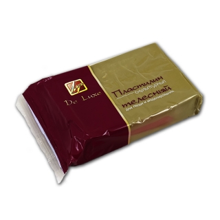 Пластилин скульптурный De Luxe ЛУЧ, 300 г, оливковый