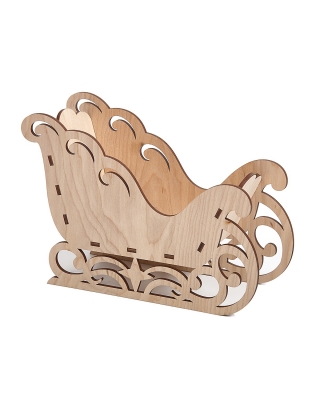 Заготовка Timberlicious для декорирования Сани 25х9х18см