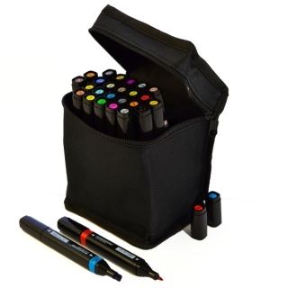 Набор маркеров Potentate Bag 24 цвета (на спиртовой основе)